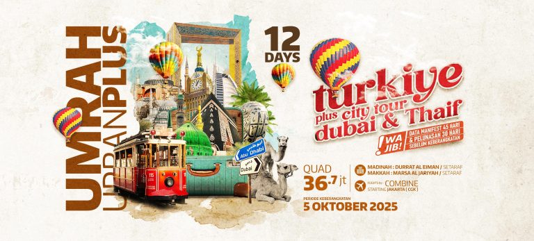 paket umroh plus turki 12 day