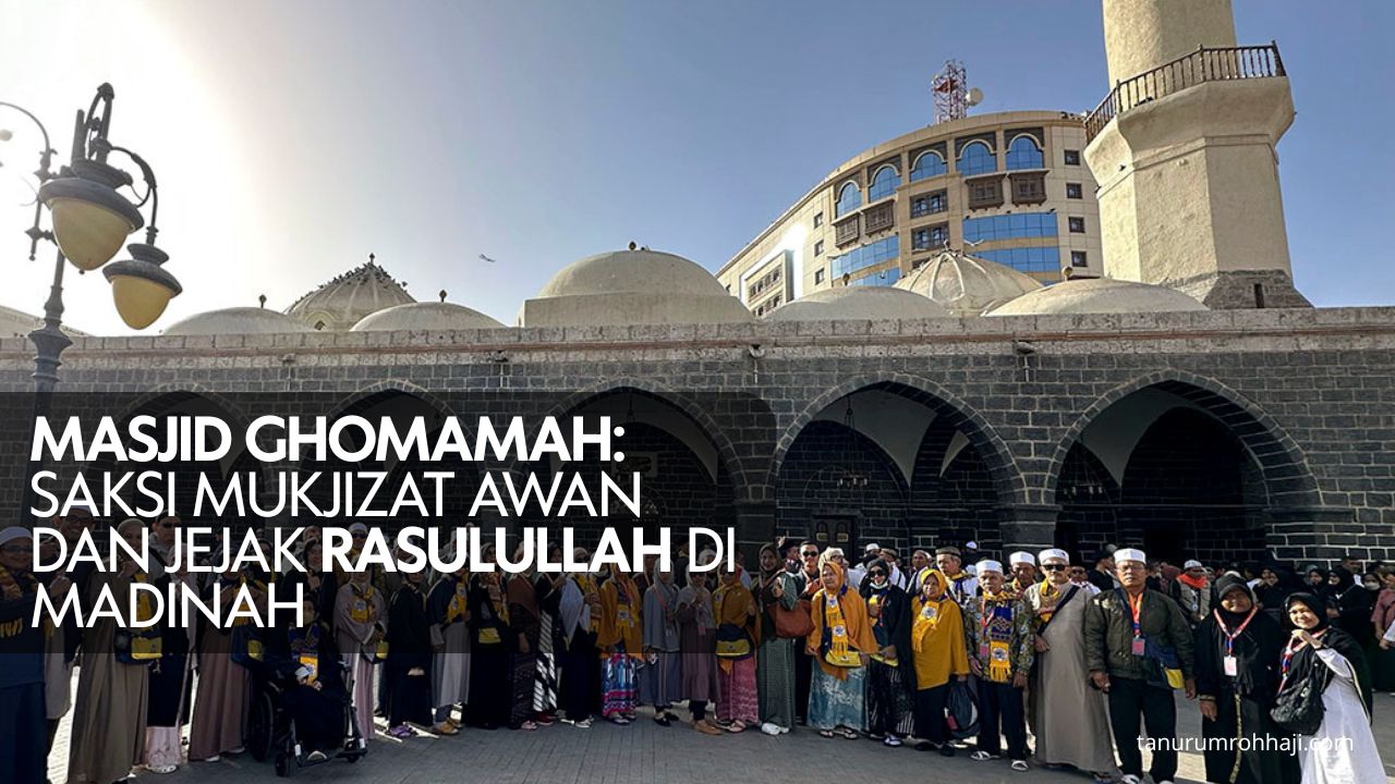 Masjid Ghomamah: Saksi Mukjizat Awan dan Jejak Rasulullah di Madinah